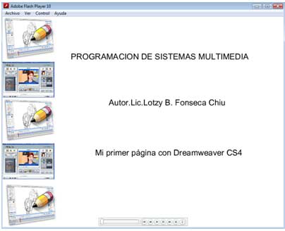 Imagen  7 Video disponible en el blog de Programación de Sistemas Multimedia.